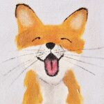 Fuchs lachend