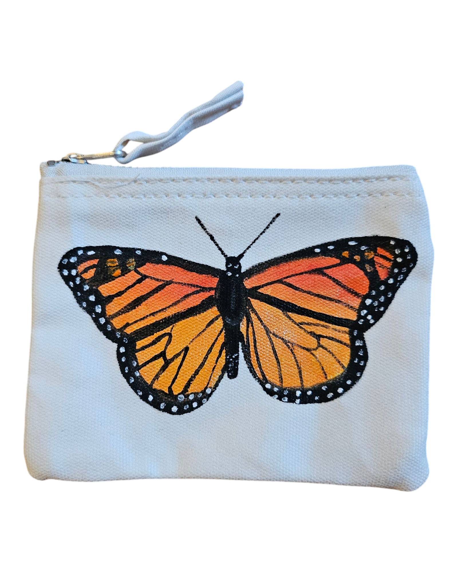 Mini Portemonnaie von Hand bemalt – Bild 56