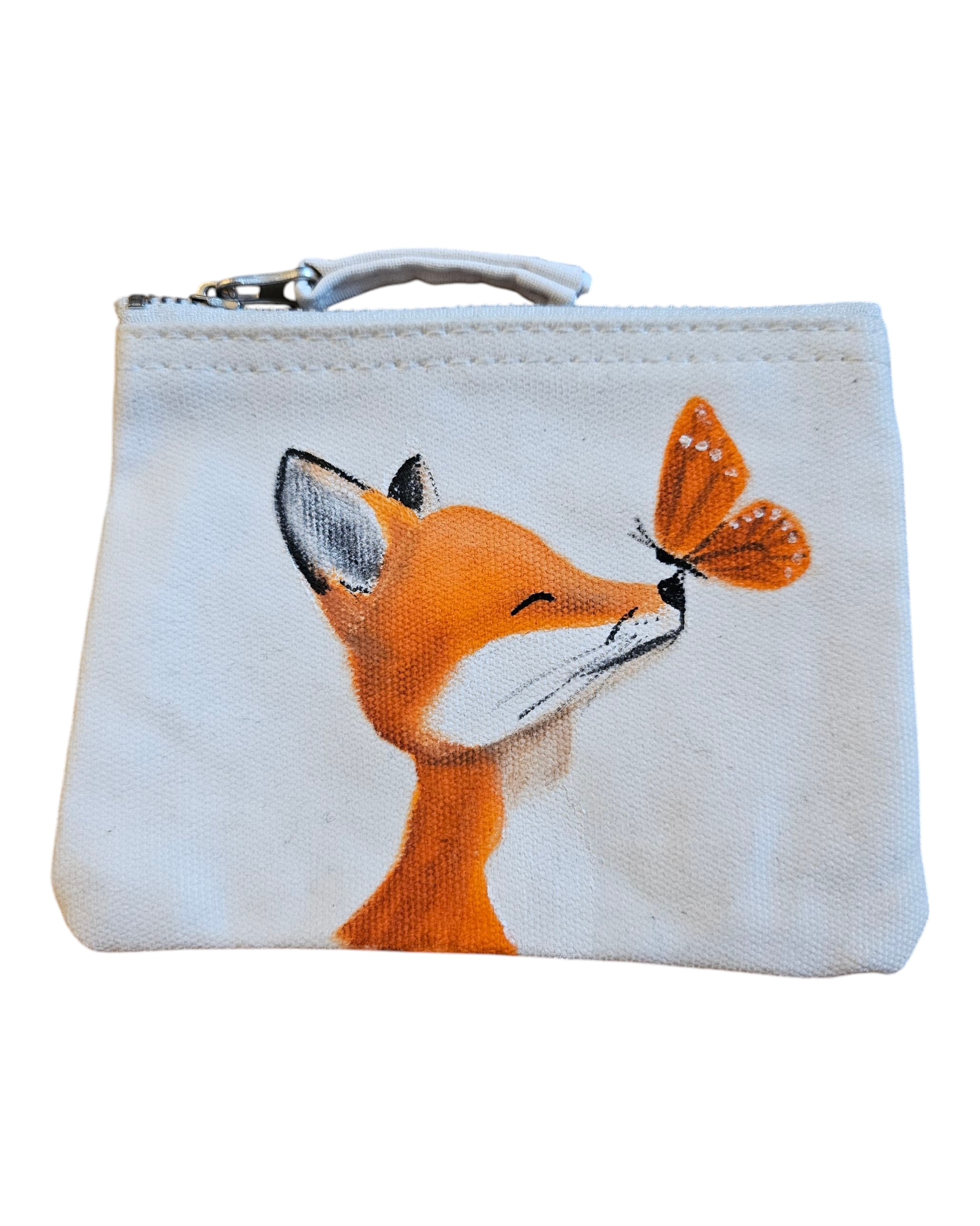 Mini Portemonnaie von Hand bemalt – Bild 58