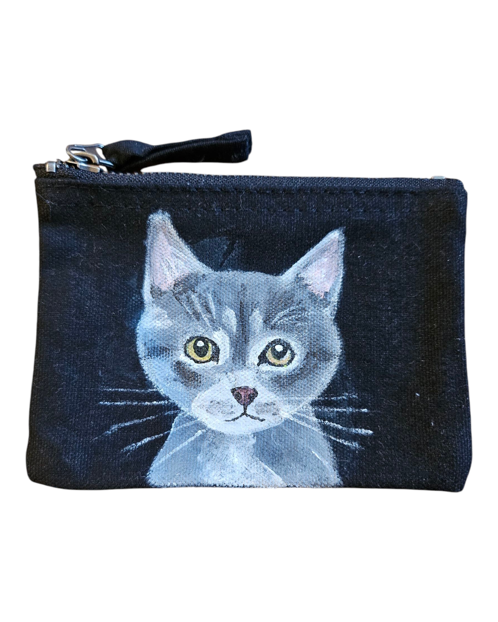 Mini Portemonnaie von Hand bemalt – Bild 61