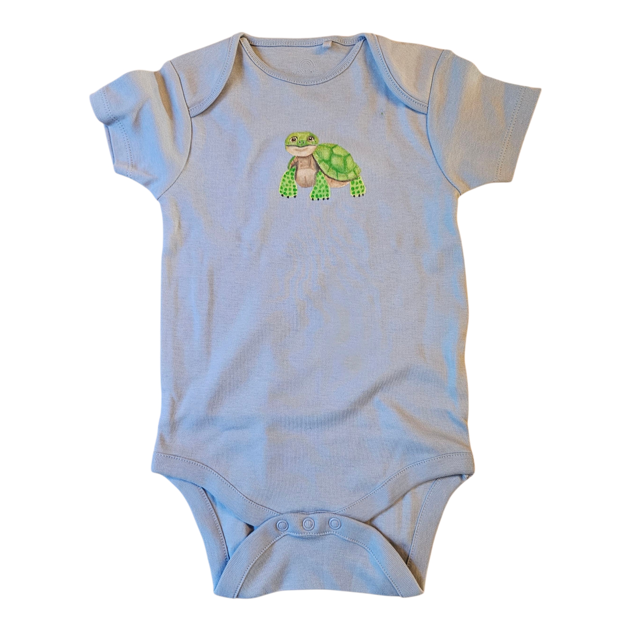 Handbemalter Babybody mit Wunschmotiv – Bild 45