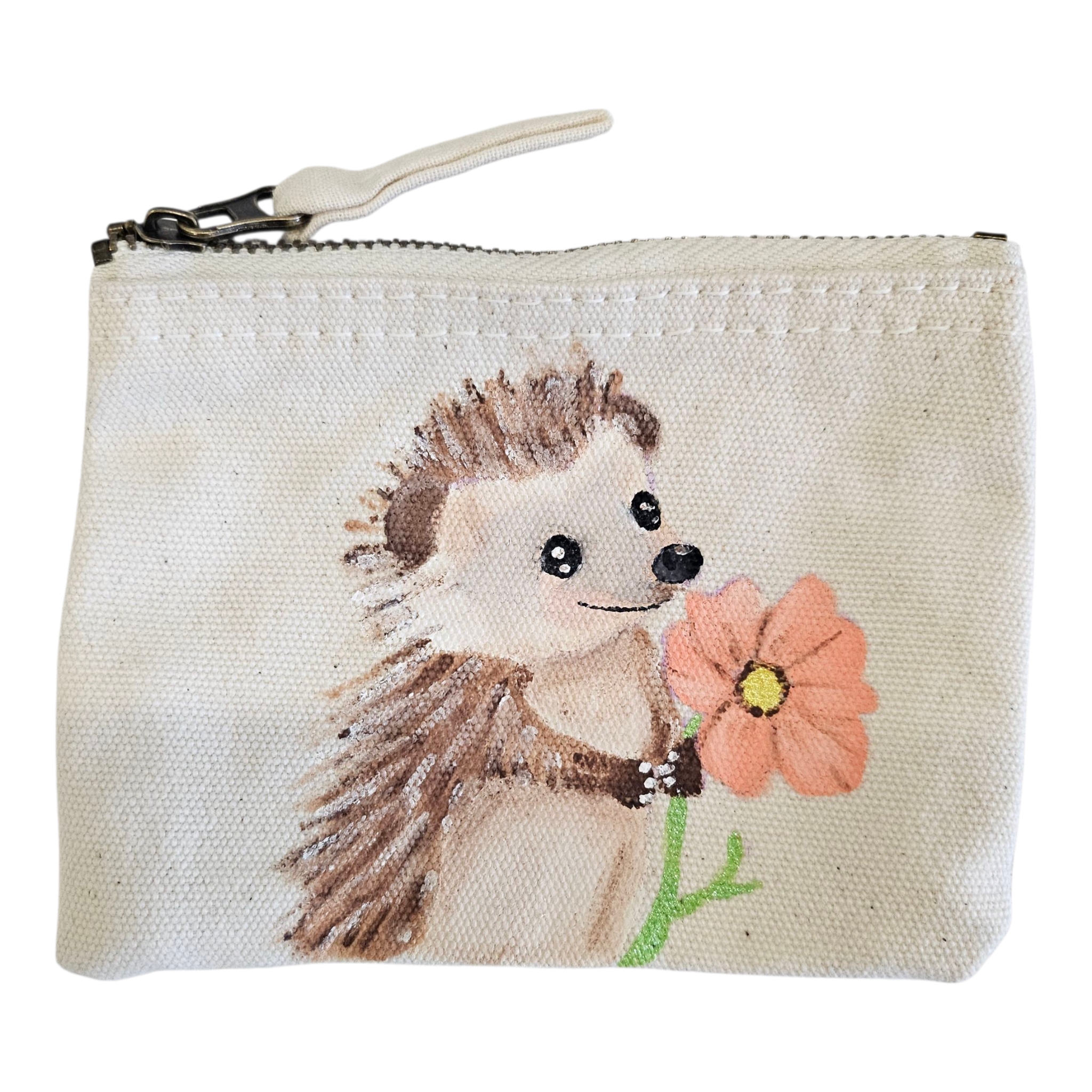 Mini Portemonnaie von Hand bemalt – Bild 63