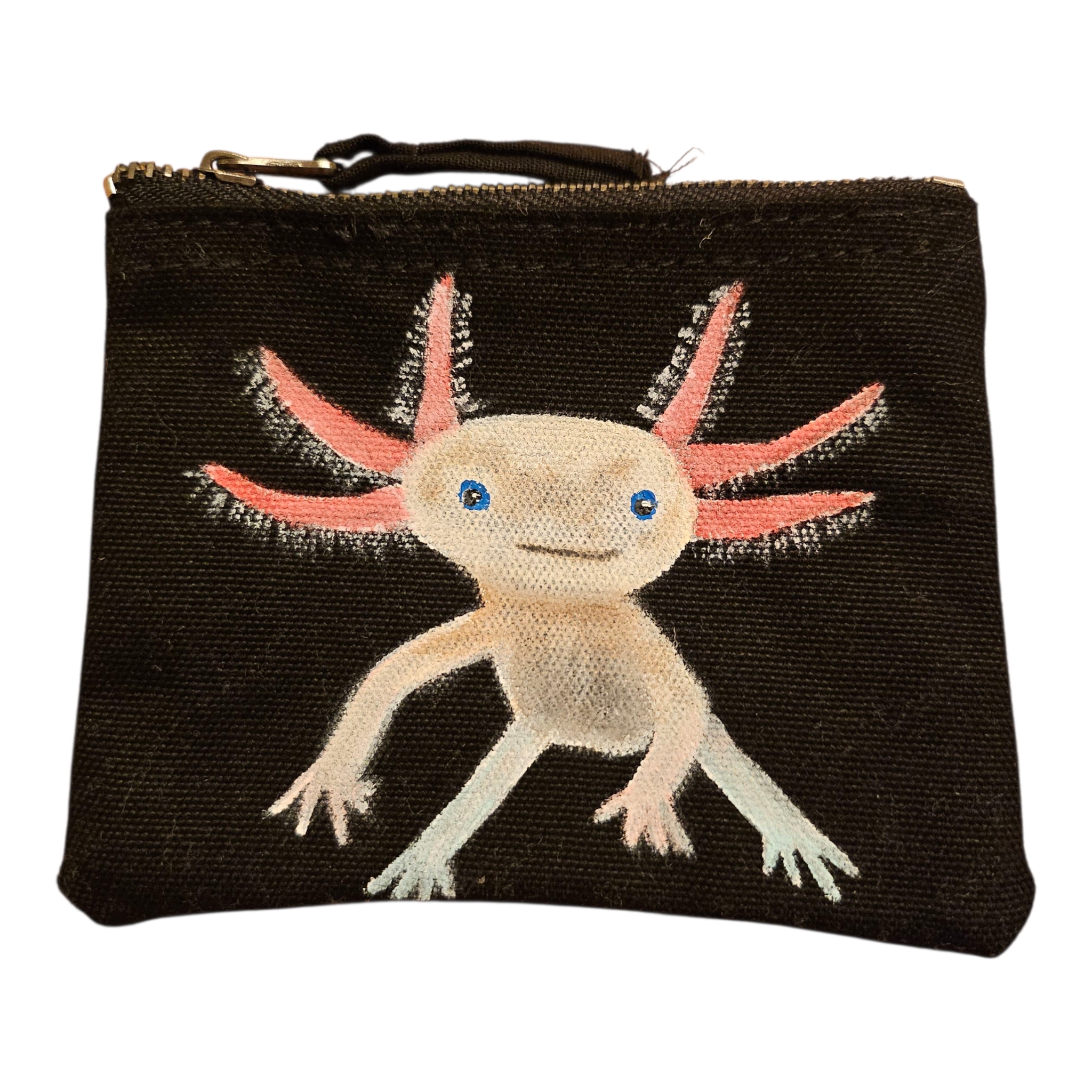 Mini Portemonnaie von Hand bemalt – Bild 71