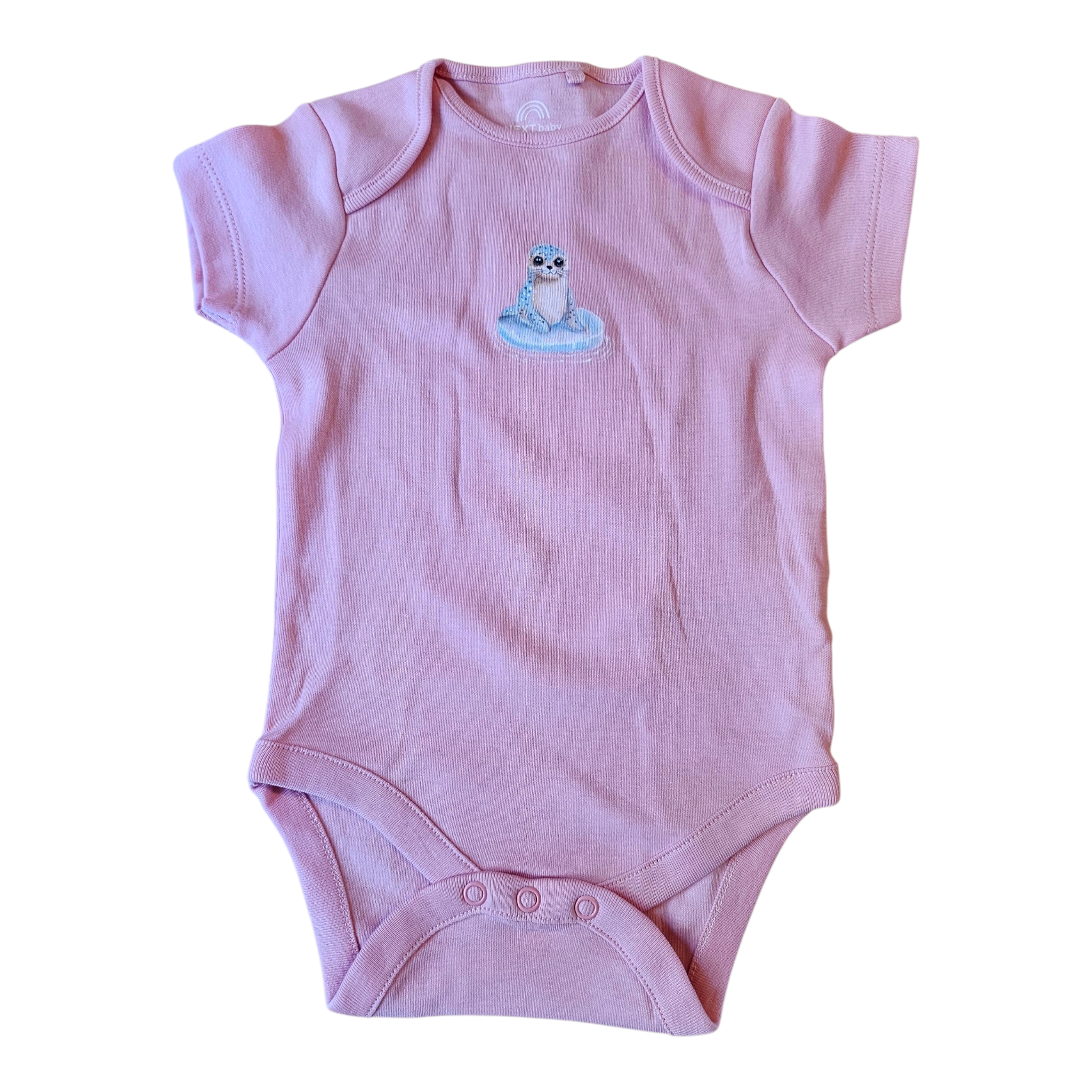 Handbemalter Babybody mit Wunschmotiv – Bild 44