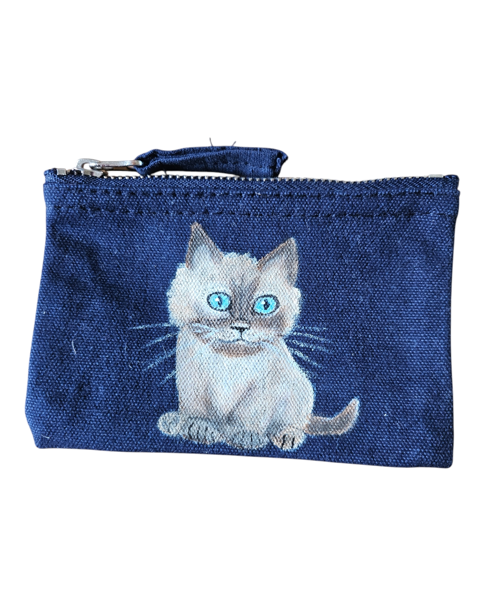 Mini Portemonnaie von Hand bemalt – Bild 54