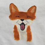 Fuchs lachend