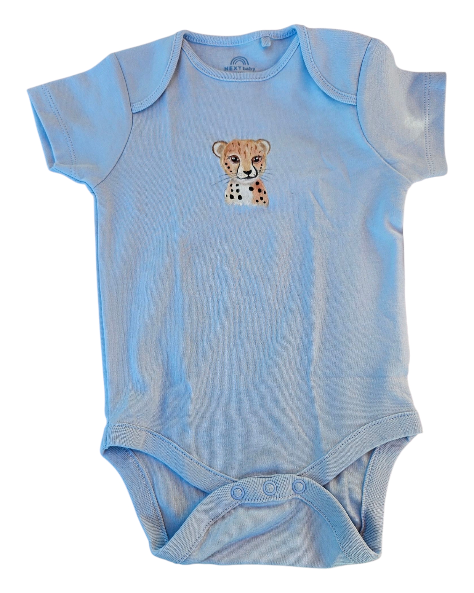 Handbemalter Babybody mit Wunschmotiv – Bild 34