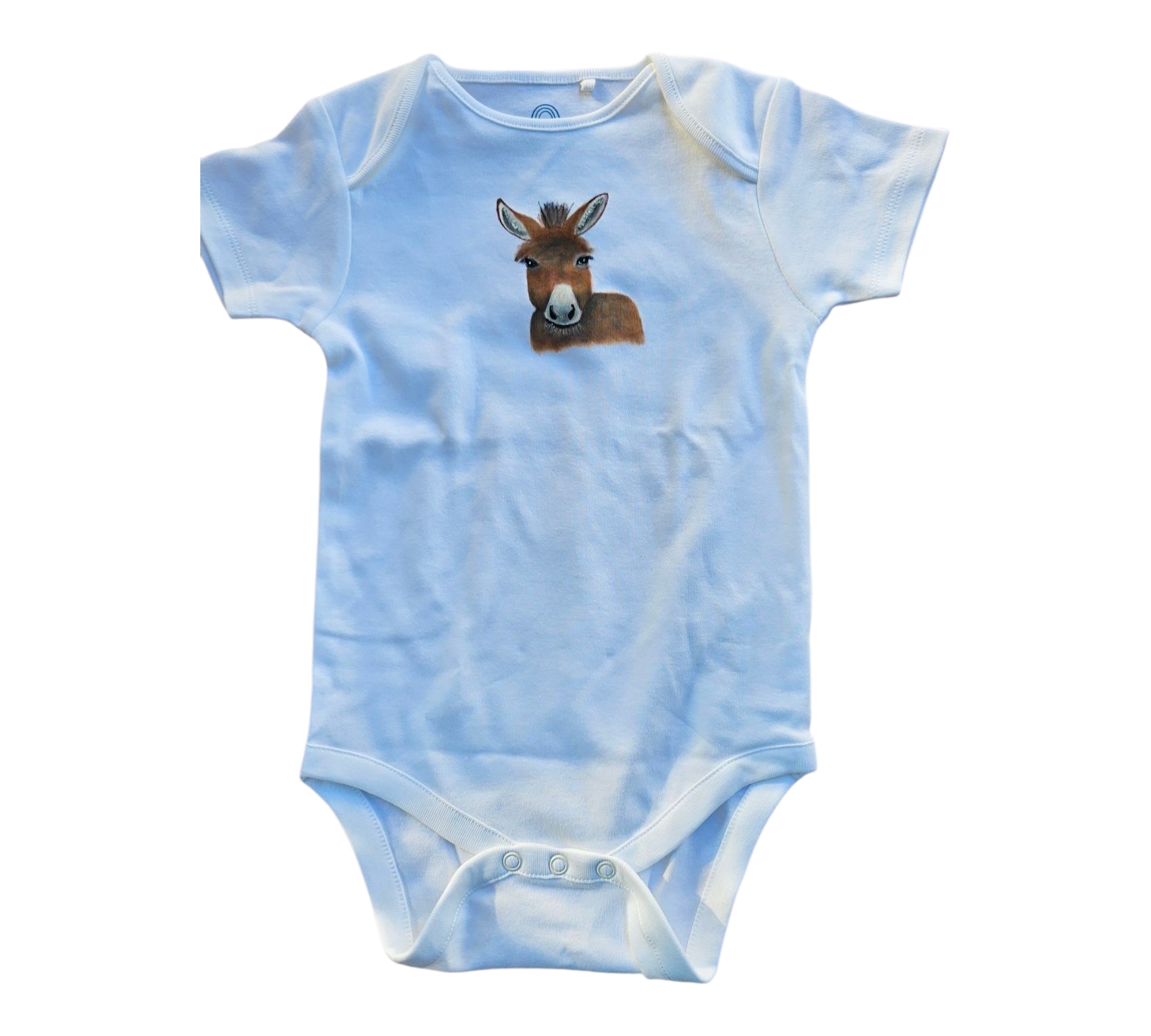 Handbemalter Babybody mit Wunschmotiv – Bild 36