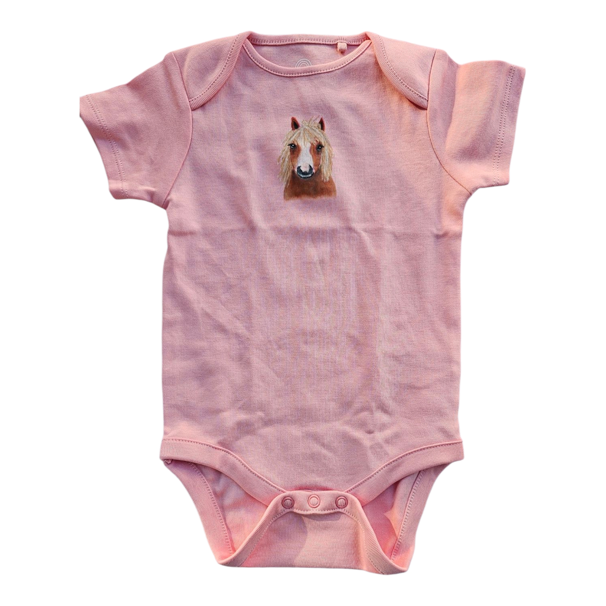 Handbemalter Babybody mit Wunschmotiv – Bild 37