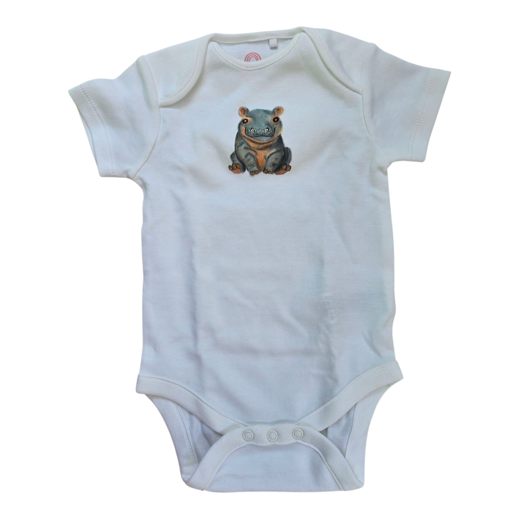 Handbemalter Babybody mit Wunschmotiv – Bild 40