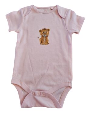 Handbemalter Babybody mit Wunschmotiv