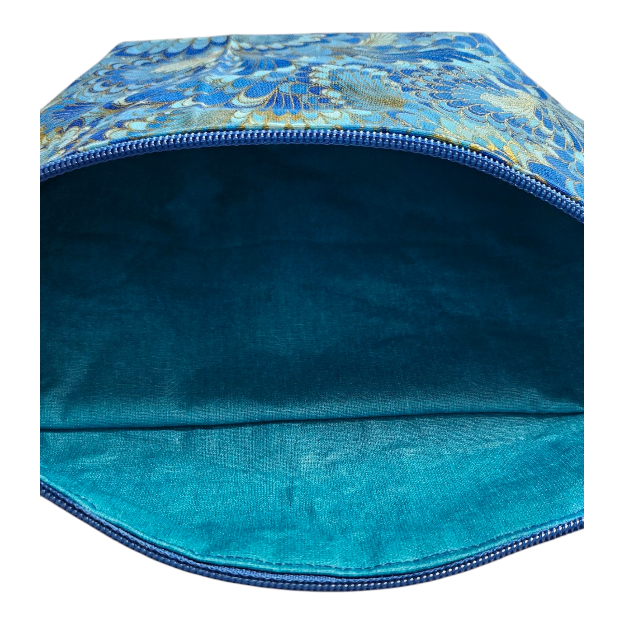 Bauchtasche blau gemustert – Bild 8