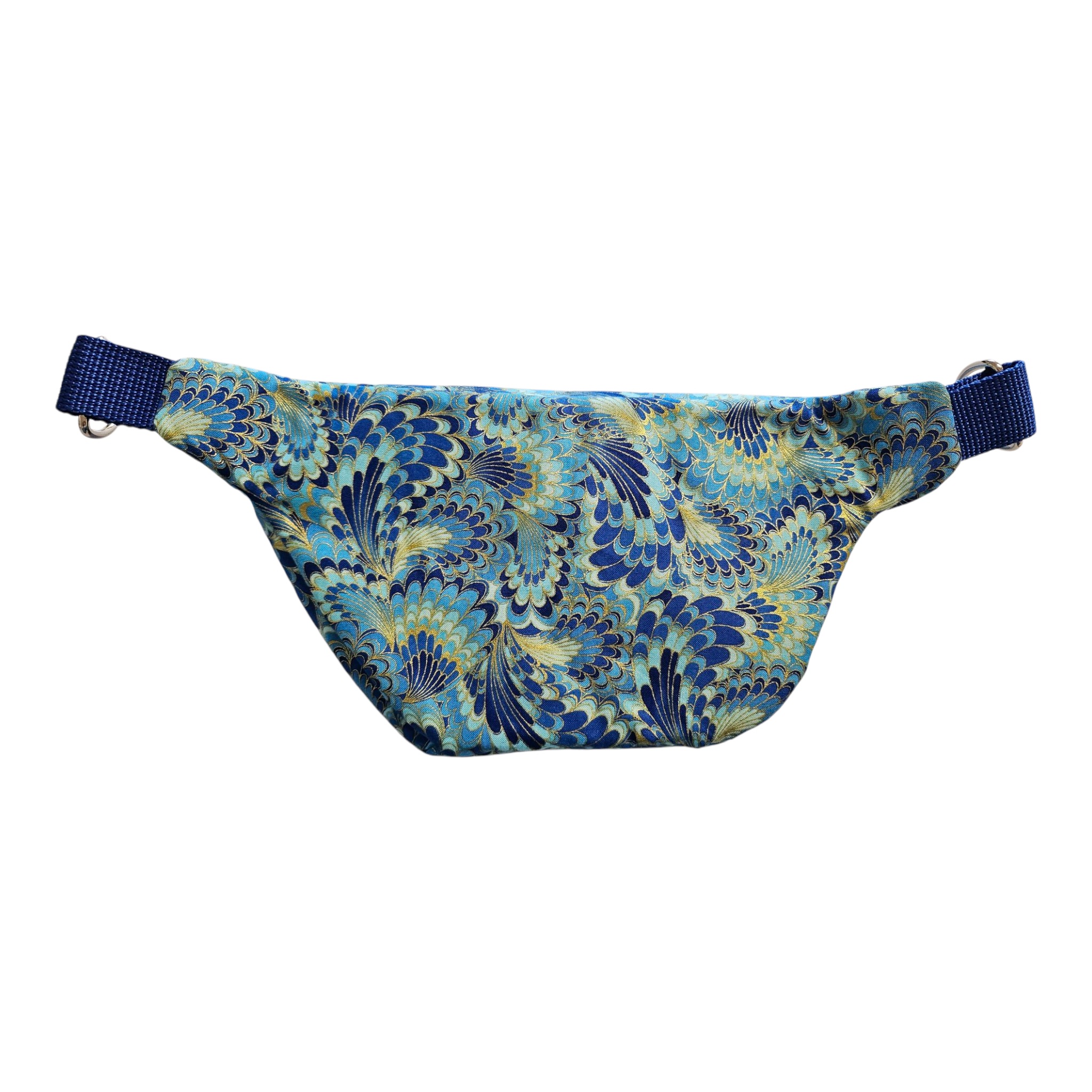 Bauchtasche blau gemustert – Bild 6